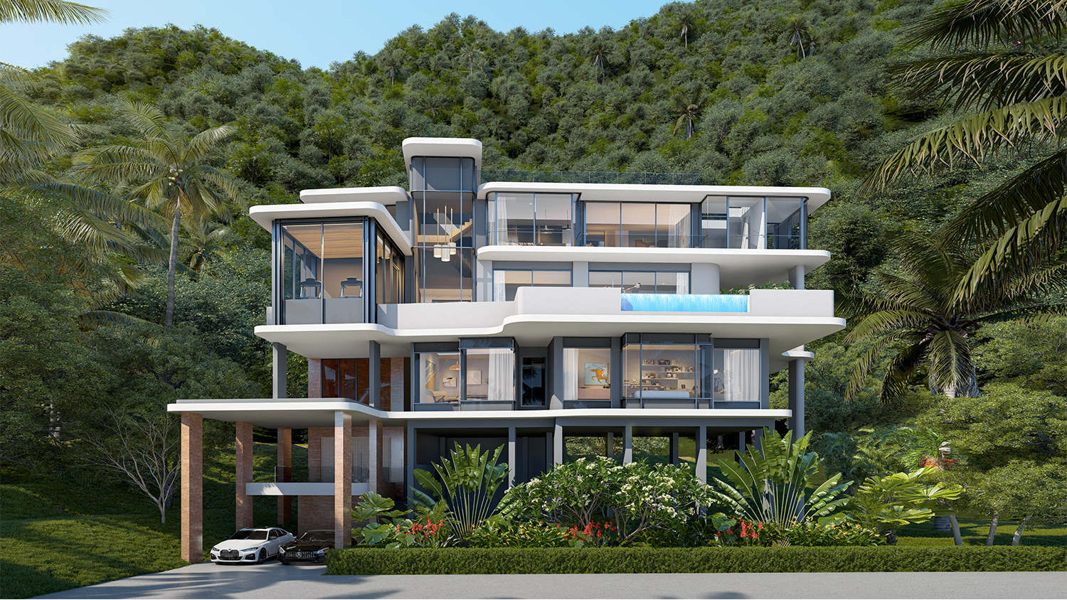 PHUVISTA NAITHON Villa-TYPE L — Leasehold villa in Nai Thon, Phuket